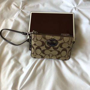 Coach wristlet